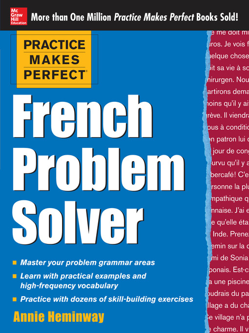 Cover image for Practice Makes Perfect French Problem Solver